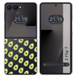 Funda Silicona para Samsung Galaxy Z Flip 7 5G diseño...