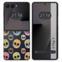 Funda Silicona para Samsung Galaxy Z Flip 7 5G diseño Catrina Dibujos