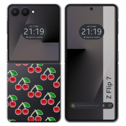 Funda Silicona para Samsung Galaxy Z Flip 7 5G diseño...