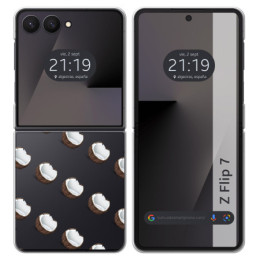 Funda Silicona para Samsung Galaxy Z Flip 7 5G diseño...