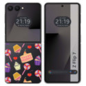 Funda Silicona para Samsung Galaxy Z Flip 7 5G diseño Dulces 01 Dibujos