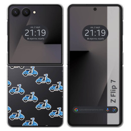 Funda Silicona para Samsung Galaxy Z Flip 7 5G diseño...