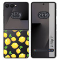 Funda Silicona para Samsung Galaxy Z Flip 7 5G diseño Limones Dibujos