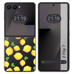 Funda Silicona para Samsung Galaxy Z Flip 7 5G diseño...