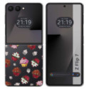 Funda Silicona para Samsung Galaxy Z Flip 7 5G diseño Muffins Dibujos