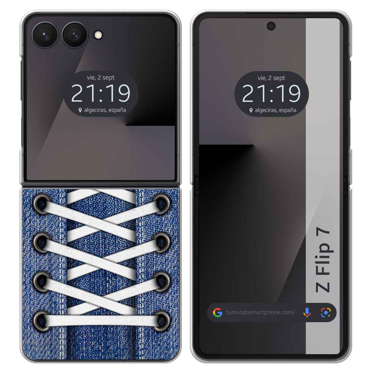 Funda Silicona para Samsung Galaxy Z Flip 7 5G...