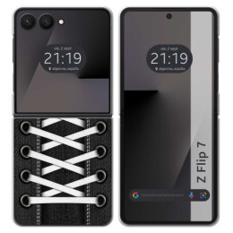 Funda Silicona para Samsung Galaxy Z Flip 7 5G diseño...