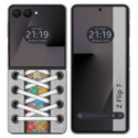 Funda Silicona para Samsung Galaxy Z Flip 7 5G diseño Zapatillas 05 Dibujos