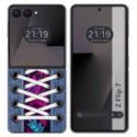 Funda Silicona para Samsung Galaxy Z Flip 7 5G diseño Zapatillas 07 Dibujos