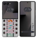 Funda Silicona para Samsung Galaxy Z Flip 7 5G diseño Zapatillas 09 Dibujos