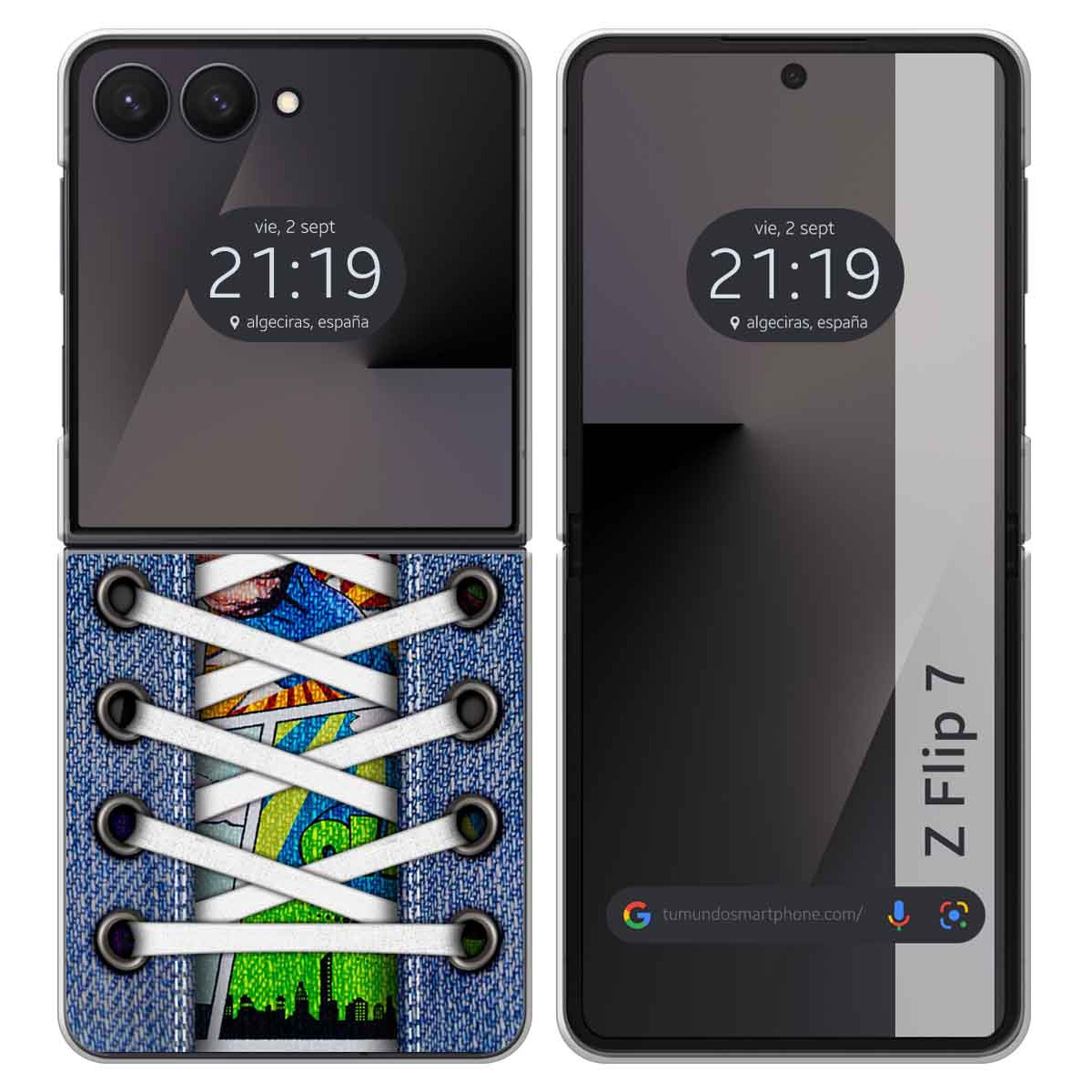 Funda Silicona para Samsung Galaxy Z Flip 7 5G...