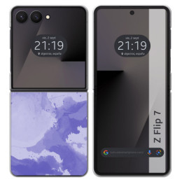 Funda Silicona para Samsung Galaxy Z Flip 7 5G diseño...