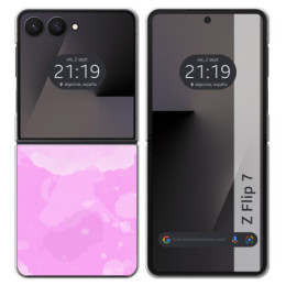 Funda Silicona para Samsung Galaxy Z Flip 7 5G diseño...