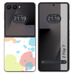 Funda Silicona para Samsung Galaxy Z Flip 7 5G diseño...