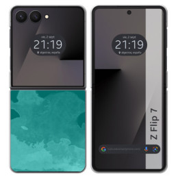 Funda Silicona para Samsung Galaxy Z Flip 7 5G diseño...