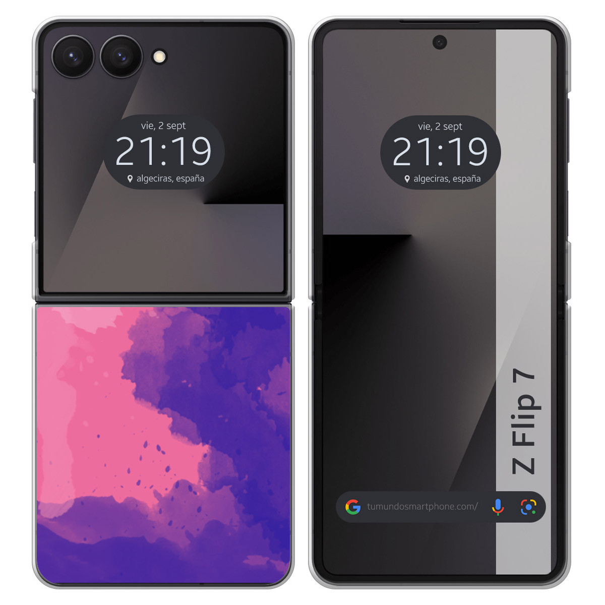 Funda Silicona para Samsung Galaxy Z Flip 7 5G...