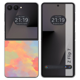 Funda Silicona para Samsung Galaxy Z Flip 7 5G diseño...