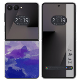 Funda Silicona para Samsung Galaxy Z Flip 7 5G diseño...