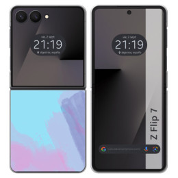 Funda Silicona para Samsung Galaxy Z Flip 7 5G diseño...