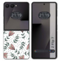 Funda Silicona para Samsung Galaxy Z Flip 7 5G diseño Flores 01 Dibujos