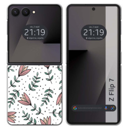 Funda Silicona para Samsung Galaxy Z Flip 7 5G diseño...