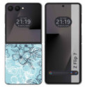 Funda Silicona para Samsung Galaxy Z Flip 7 5G diseño Flores 03 Dibujos
