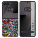 Funda Silicona para Samsung Galaxy Z Flip 7 5G diseño Flores 04 Dibujos