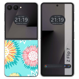 Funda Silicona para Samsung Galaxy Z Flip 7 5G diseño...