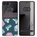 Funda Silicona para Samsung Galaxy Z Flip 7 5G diseño Flores 10 Dibujos