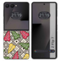 Funda Silicona para Samsung Galaxy Z Flip 7 5G diseño Flores 11 Dibujos