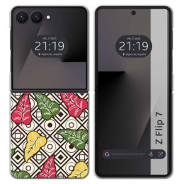 Funda Silicona para Samsung Galaxy Z Flip 7 5G diseño...