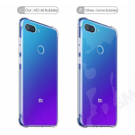 Funda Gel Tpu Anti-Shock Transparente para Xiaomi Mi 8 Lite