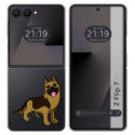 Funda Silicona para Samsung Galaxy Z Flip 7 5G diseño Perros 03 Dibujos