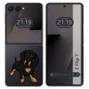 Funda Silicona para Samsung Galaxy Z Flip 7 5G diseño Perros 04 Dibujos