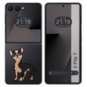 Funda Silicona para Samsung Galaxy Z Flip 7 5G diseño Perros 05 Dibujos