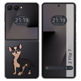 Funda Silicona para Samsung Galaxy Z Flip 7 5G diseño...