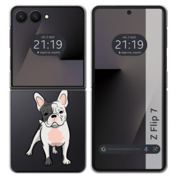 Funda Silicona para Samsung Galaxy Z Flip 7 5G diseño...
