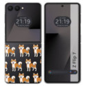Funda Silicona para Samsung Galaxy Z Flip 7 5G diseño Perros 08 Dibujos