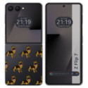 Funda Silicona para Samsung Galaxy Z Flip 7 5G diseño Perros 09 Dibujos