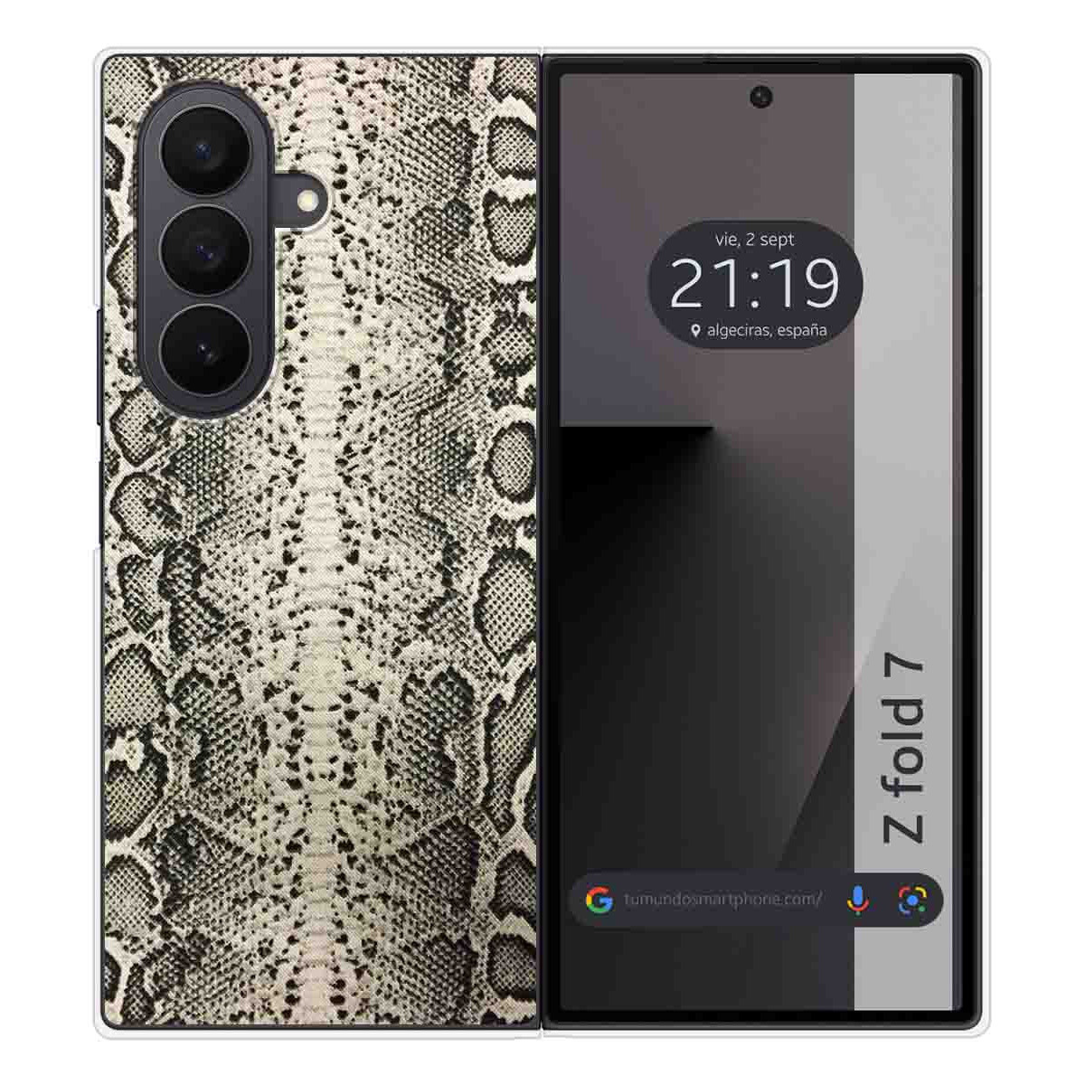 Funda Silicona para Samsung Galaxy Z Fold 7 5G diseño Animal 01 Dibujos