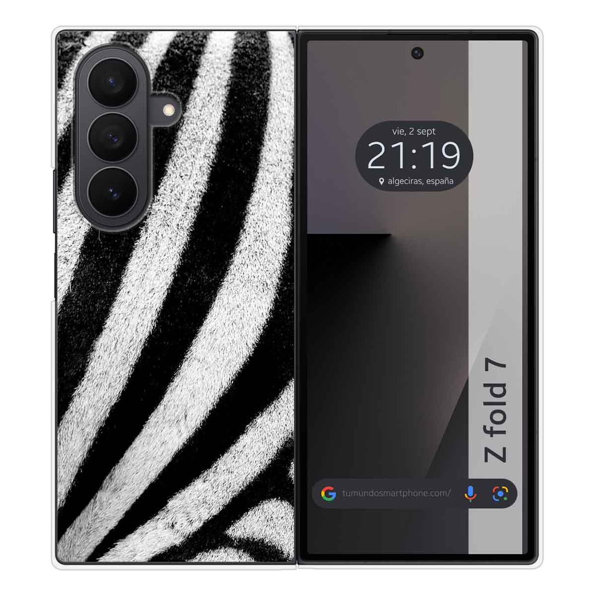 Funda Silicona para Samsung Galaxy Z Fold 7 5G diseño Animal 02 Dibujos