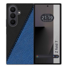 Funda Silicona para Samsung Galaxy Z Fold 7 5G diseño Cuero 02 Dibujos