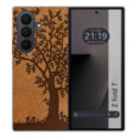 Funda Silicona para Samsung Galaxy Z Fold 7 5G diseño Cuero 03 Dibujos