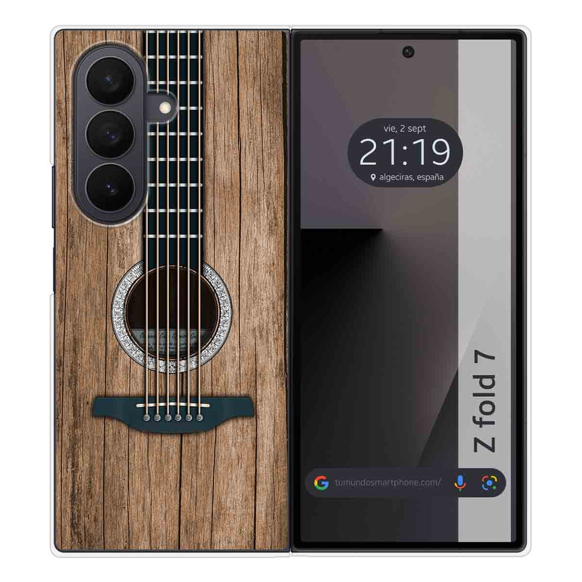 Funda Silicona para Samsung Galaxy Z Fold 7 5G diseño Madera 11 Dibujos