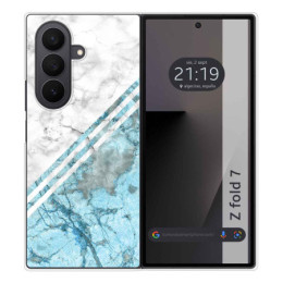Funda Silicona para Samsung Galaxy Z Fold 7 5G diseño Mármol 02 Dibujos