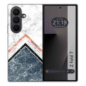 Funda Silicona para Samsung Galaxy Z Fold 7 5G diseño Mármol 05 Dibujos