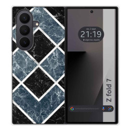 Funda Silicona para Samsung Galaxy Z Fold 7 5G diseño Mármol 06 Dibujos