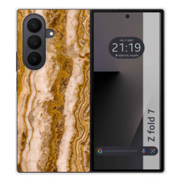 Funda Silicona para Samsung Galaxy Z Fold 7 5G diseño Mármol 10 Dibujos