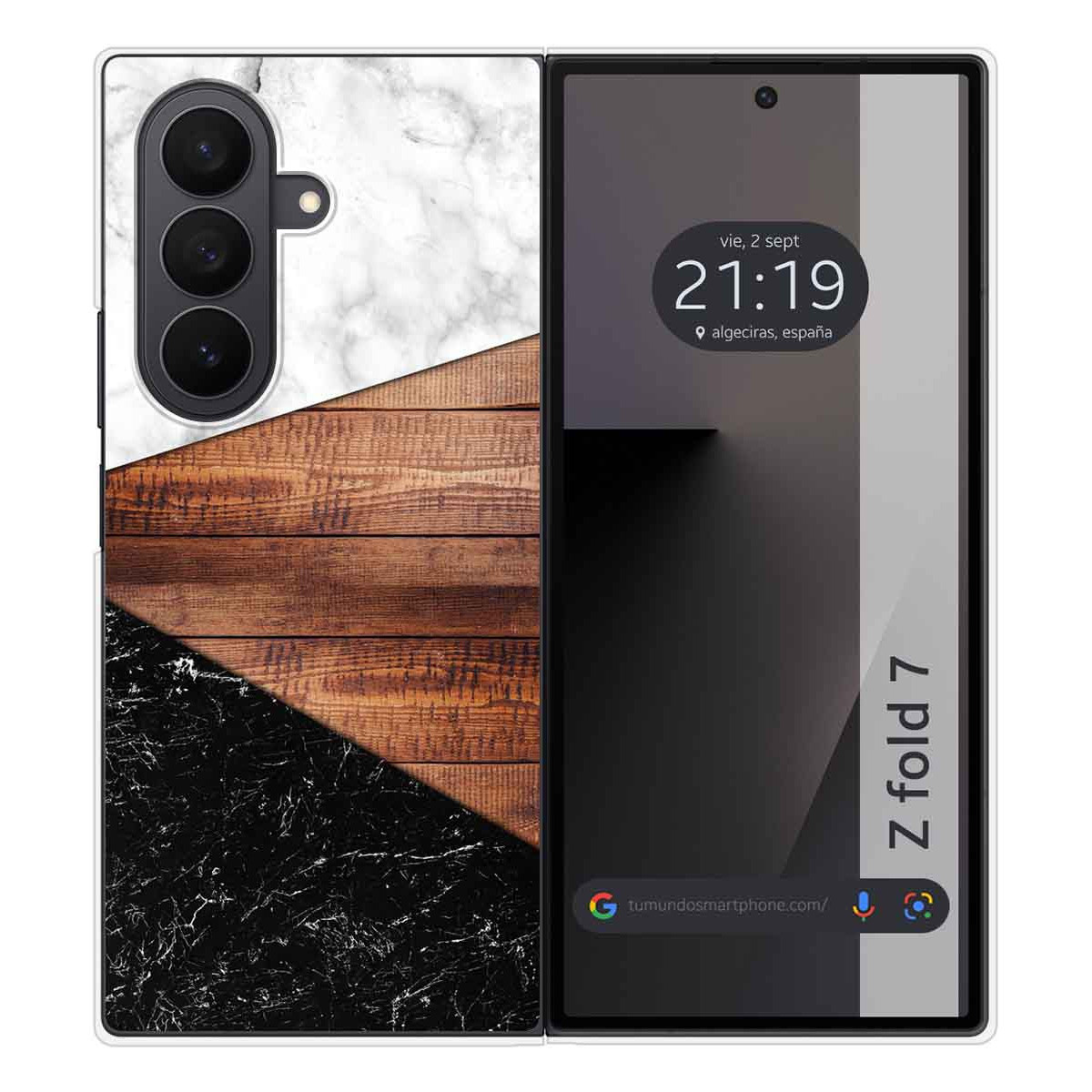 Funda Silicona para Samsung Galaxy Z Fold 7 5G diseño Mármol 11 Dibujos