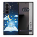 Funda Silicona para Samsung Galaxy Z Fold 7 5G diseño Libro Cuentos Dibujos